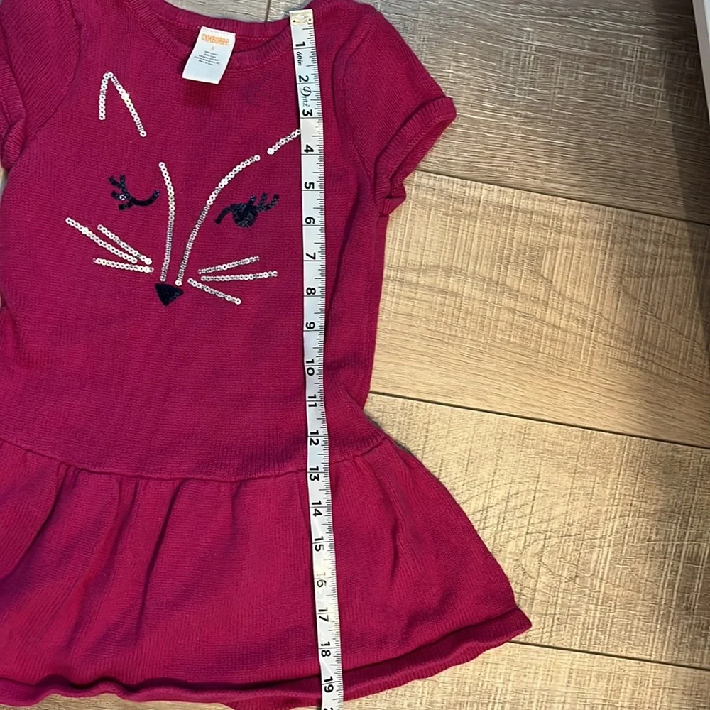 5 pieces long sleeve dresses mixed kot Gymboree Old Navy sweater/sweatshirt